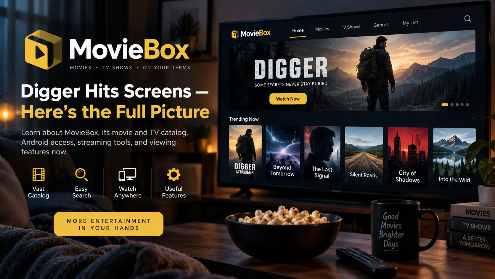 MovieBox: Digger Hits Screens - Here's the Full Picture